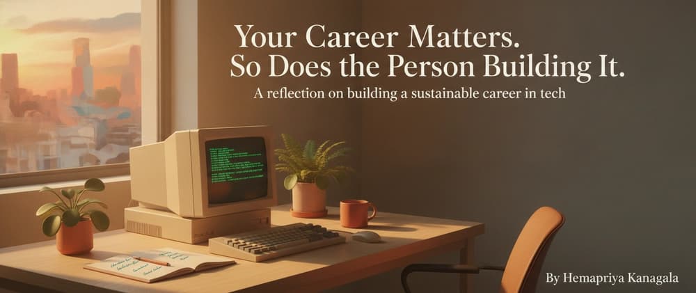 Cover image for Your Career Matters. So Does the Person Building It.