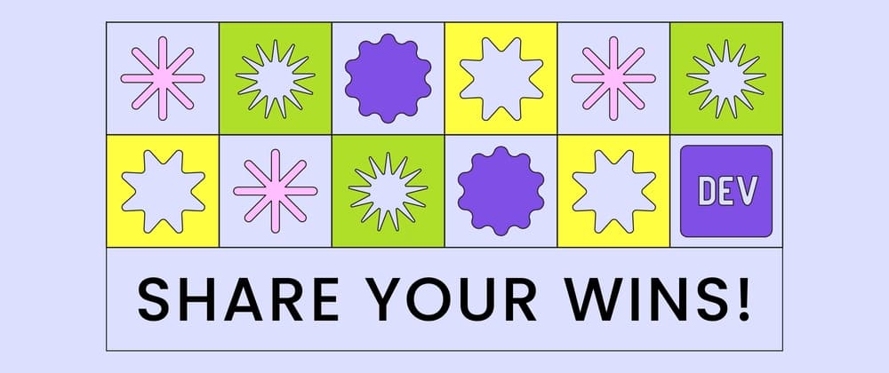 Cover image for What was your win this week?!